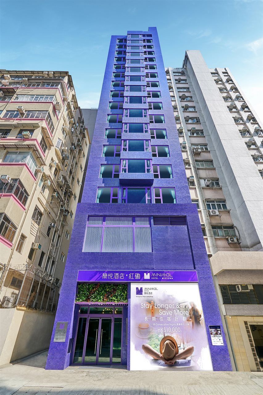 Minimal Hotel Midtown Hong Kong Exterior photo